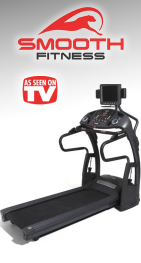 Smooth Fitness 9.45TV Treadmill